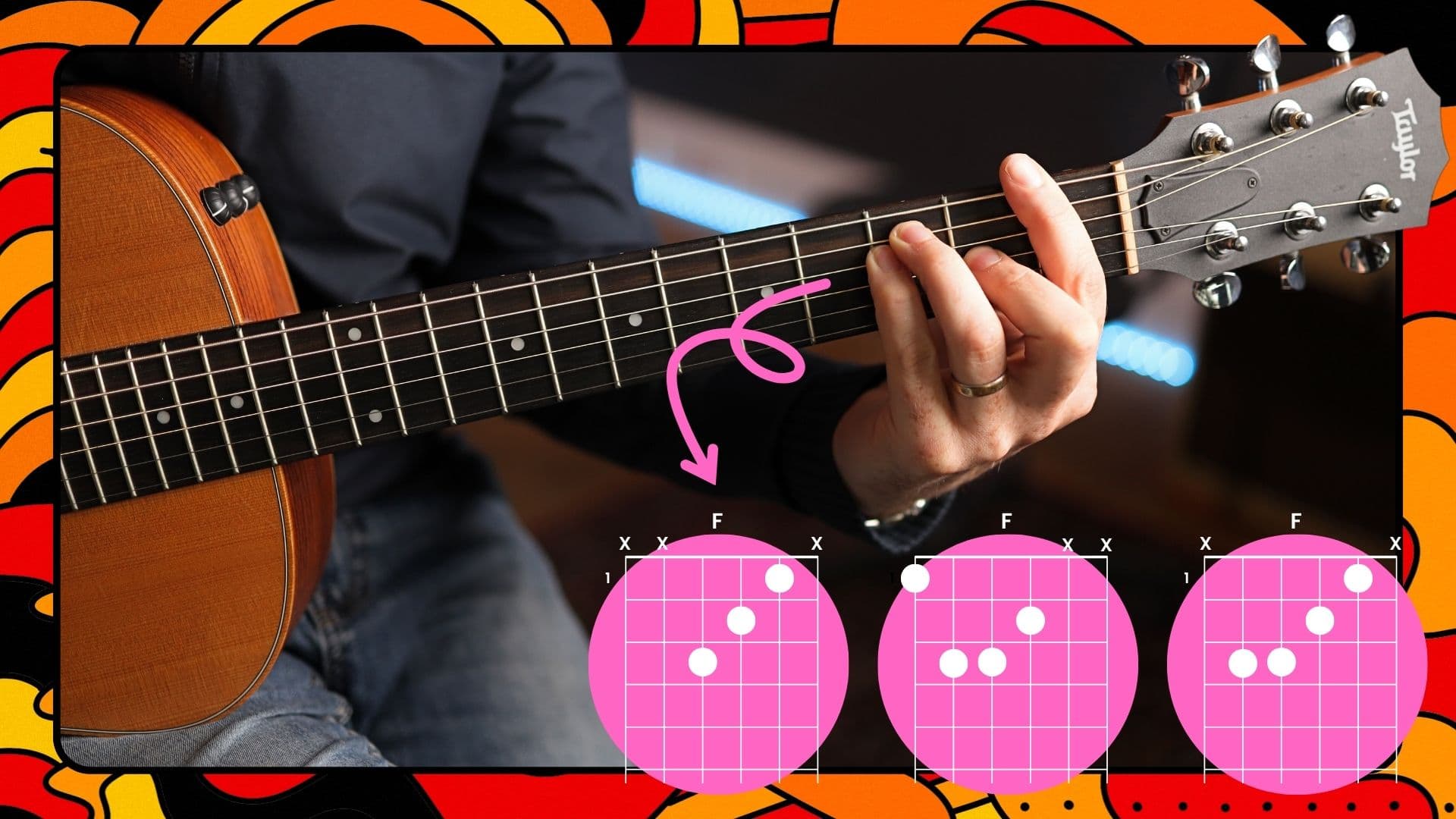 3 ways to make the F Major chord easier! 