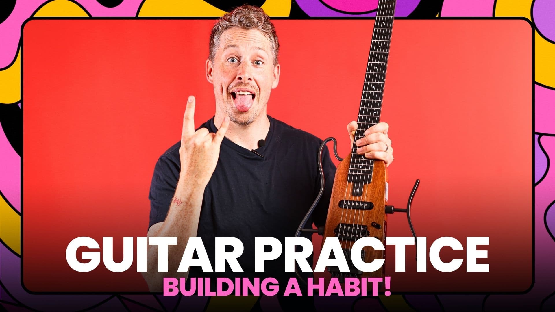 5 tips for developing a guitar practice habit, and sticking to it! 